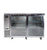 SABA SBB-24-48GSS 48.88" W Stainless Steel Glass Door Back Bar Cooler - 115 Volts