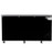 SABA SBB-27-69B 90.38" W Black Stainless Steel Solid Door Back Bar Cooler - 115 Volts