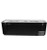 SABA SBC-95B 95.25" W Black Horizontal Stainless Steel Bottle Cooler - 115 Volts