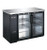 SABA SBB-24-48G 48.88" W Black Stainless Steel Back Bar Cooler - 115 Volts