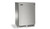 Perlick HC24FS-SS-STK 5.3 Cu. Ft. Black Galvanized and Stainless Steel Exterior Solid Door Undercounter Glass Chiller - 115 Volts