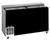 Perlick BC48RT-BS-STK 48" W Black Vinyl Stainless Steel Flat Top Bottle Cooler - 115 Volts