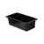 Thunder Group PLPA8134BK 1/3 Size Black Polycarbonate Food Pan