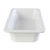 Thunder Group GN1132W 1/3 Size White Melamine Food Pan