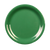 Thunder Group CR106GR 6.5" Dia. Green Melamine Round Narrow Rim Plate