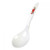 Thunder Group 7008TL 1.5 Oz. Thailand Melamine with Hanging Hole Rice Ladle