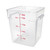 Thunder Group PLSFT018PC 18 Qt. Clear Polycarbonate Square Food Storage Container