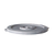 Thunder Group PLTC044GL Gray Plastic Snap-On Round Trash Can Lid for PLTC044G
