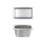 Thunder Group STPA4144 0.25 Size Stainless Steel Anti-Jam Steam Table Pan