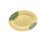 Thunder Group 2010J 9.88" W x 7.25" D Melamine Wei Oval Platter