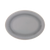 Thunder Group DM212H 12" x 9" Oval Graham Melamine Platter