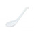 Thunder Group 7200WT 0.63 Oz. White Melamine Classic Soup Spoon