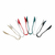 Thunder Group PLSGTG009WH 9" White Polycarbonate Scallop Serving Tongs