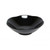 Thunder Group 39093BK 45 Oz. Black Melamine Soup Bowl