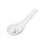 Thunder Group 7002BB 0.5 Oz. Blue Bamboo Melamine Chinese Spoon