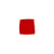 Thunder Group 29007PR 7.25" x 7.25" Pure Red Square Melamine Classic Plate