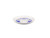 Thunder Group 102.8TB 2 Oz. Melamine Lotus Sauce Dish