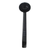Thunder Group PLOP009BK 0.75 Oz. Black Polycarbonate One Piece Ladle