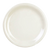 Thunder Group CR106V 6.5" Dia. Ivory Melamine Round Narrow Rim Plate