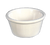 Thunder Group ML538B1 4 Oz. Bone Melamine Round Smooth Ramekin