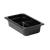 Thunder Group PLPA8142BK 1/4 Size Black Polycarbonate Food Pan