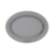 Thunder Group SD2118H 18" x 13.2" Oval Graham Melamine Platter