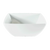 Thunder Group 69003WT 2.5 Oz. White Square Melamine Classic Bowl