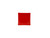 Thunder Group 24006PR 6" x 6" Pure Red Square Melamine Classic Plate