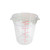 Thunder Group PLRFT322PC 22 Qt. Clear Round Polycarbonate Food Storage Container