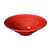 Thunder Group PS6013RD 70 Oz. Passion Red Melamine Round Salad Serving Bowl