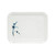 Thunder Group 0901BB 13.13" W x 10.25" D Melamine Rectangular Blue Bamboo Tray