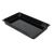 Thunder Group PLPA8002BK Black Polycarbonate Full-Size Food Pan