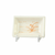 Thunder Group 1901GD 2 Oz. Gold Orchid Melamine Sauce Dish