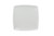 Thunder Group 29012WT 12" x 12" White Square Melamine Classic Plate