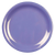 Thunder Group CR107BU 7.25" Dia. Purple Melamine Round Narrow Rim Plate
