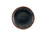 Thunder Group 1809TM 9.38" Dia. Melamine Tenmoku Lotus Plate