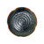 Thunder Group 1809TM 9.38" Dia. Melamine Tenmoku Lotus Plate