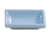 Thunder Group 1901 2 Oz. Blue Melamine Rectangular Sauce Dish