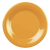 Thunder Group CR005YW 5.5" Dia. Yellow Melamine Round Wide Rim Plate