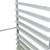 Thunder Group ALSPR020 40 Half-Size Pan Aluminum Tubing End Load Open Top Bun Pan Rack