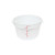Thunder Group PLRFT312PP 12 Qt. White Round Polypropylene Food Storage Container