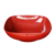Thunder Group PS3111RD 8 Oz. Red Square Melamine Square Bowl