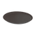 Thunder Group PLST2700BR 22" W x 27" D Brown Polypropylene Oval Serving Tray