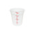 Thunder Group PLRFT304PP 4 Qt. White Round Polypropylene Food Storage Container
