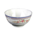 Thunder Group 5207AR 39 Oz. Melamine Rose Round Rice Bowl