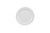 Thunder Group NS106W 6.5" Dia. NuStone White Melamine Round Plate