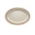 Thunder Group AD221AA 14 Oz. Melamine Oval Arcadia Platter