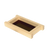 Thunder Group Y-95 Shiraki Wood Shoyu Sauce Holder Tray