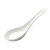 Thunder Group 7003W 0.75 Oz. Imperial White Melamine Won Ton Soup Spoon