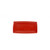 Thunder Group 49136PR 13" x 6.5" Pure Red Rectangular Melamine Classic Tray